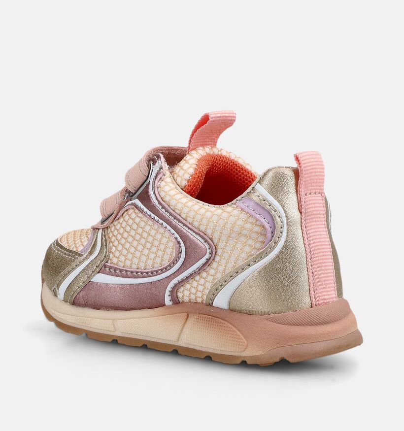 Falcotto Baskets montantes en Or pour filles (380199) - pour semelles orthop&eacute;diques