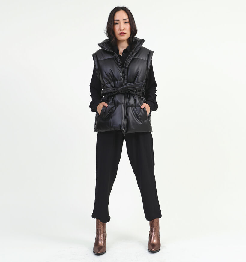 Mexx Zwarte Bodywarmer voor dames (331536)