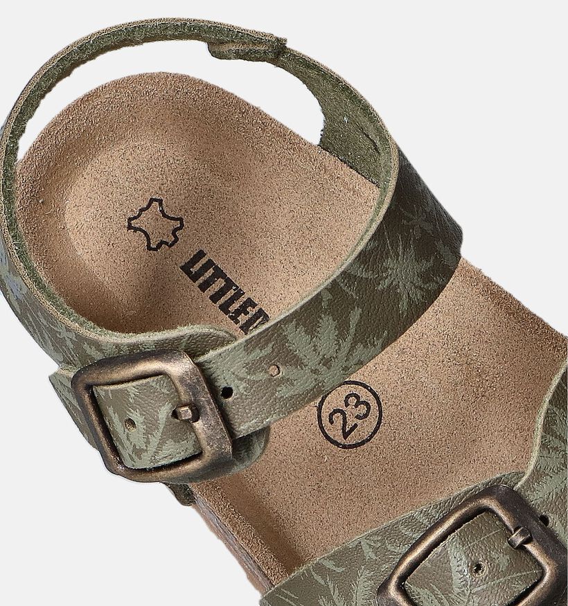 Little David Barbados 2 Sandales pour bébé en Vert pour filles, garçons (356046)