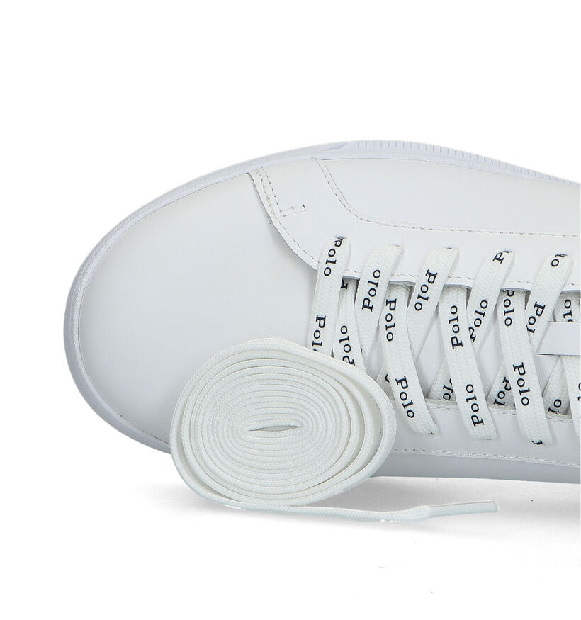 Polo Ralph Lauren HRT Court Chaussures à lacets en Blanc pour hommes (345306)
