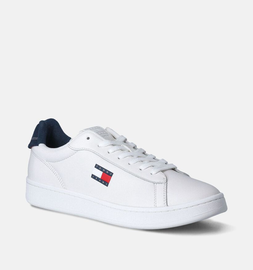Tommy Hilfiger Archive '98 Baskets en Blanc pour hommes (358656) - pour semelles orthopédiques