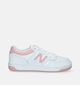 New Balance GSB 480 Baskets en Blanc pour filles, garçons (334557) - pour semelles orthopédiques