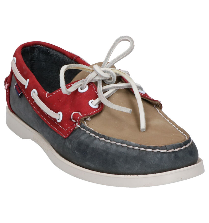 Sebago Dockside Portland Spinnaker Blauwe Bootschoenen voor heren (336835)