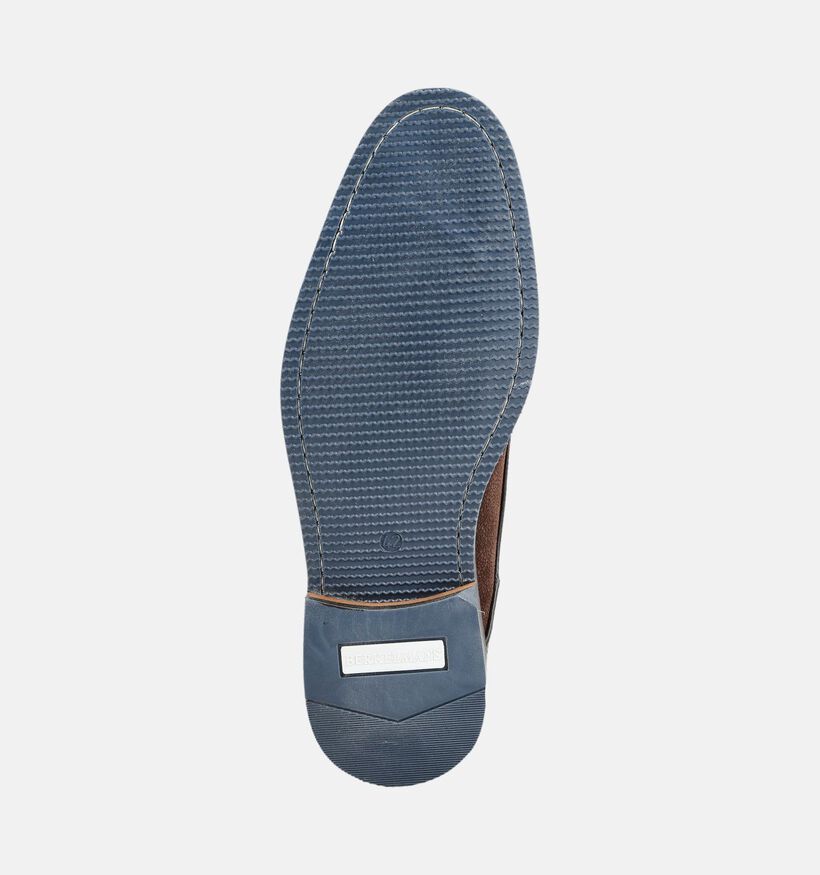 Berkelmans Dakar Chaussures classiques en Marron pour hommes (379051) - pour semelles orthop&eacute;diques