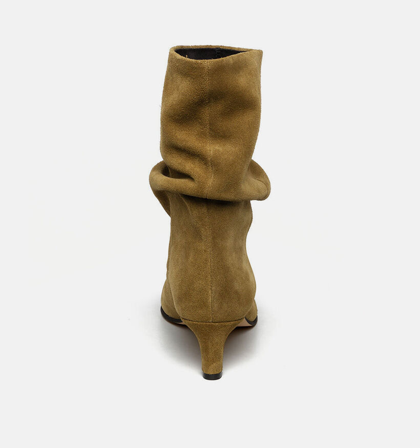 Steve Madden Vexa Bottines en Vert kaki pour femmes (378169)