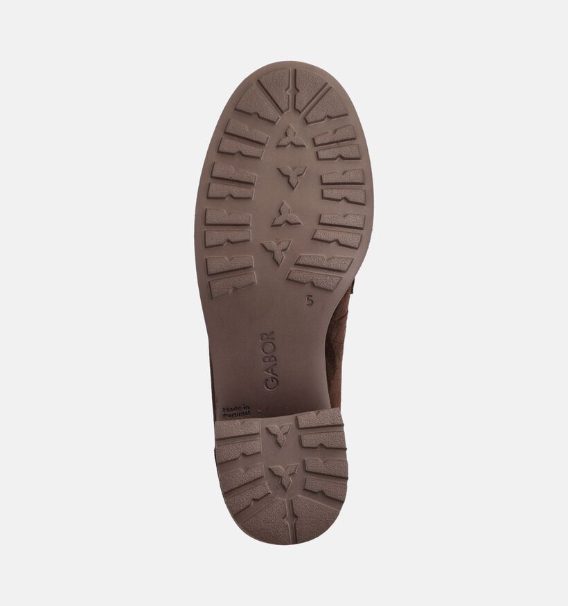 Gabor Bruine Enkelpumps met Hak voor dames (376964) - geschikt voor steunzolen