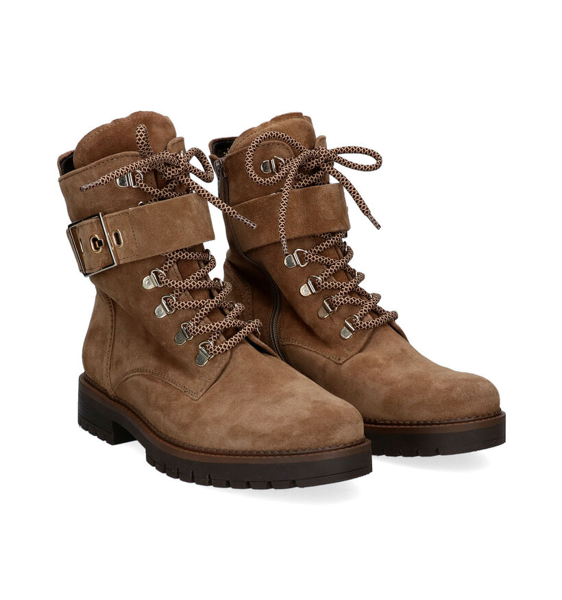 Gabor OptiFit Bottines en Beige en daim (297455)