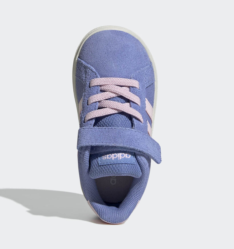 adidas Grand Court 00s Blauwe Sneakers voor meisjes (359662) - geschikt voor steunzolen