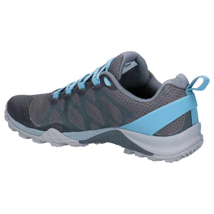 Merrell Siren Grijze Wandelschoenen in stof (274859)