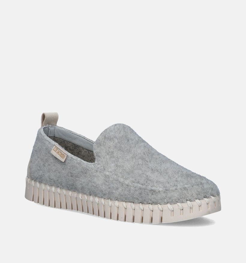 Ilse Jacobsen Tulip3092 Grijze Pantoffels voor dames (348418) - geschikt voor steunzolen