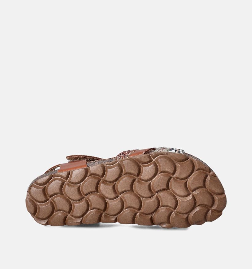 Milo & Mila Cognac Sandalen voor meisjes (356653)