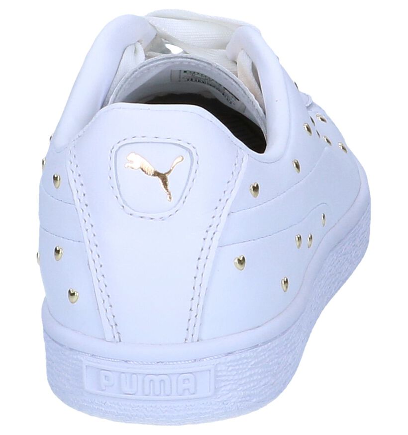 Puma Baskets basses en Blanc en cuir (239415)