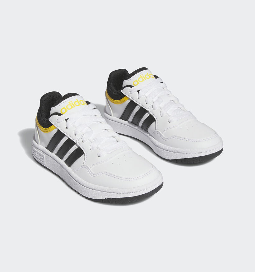 adidas Hoops 3.0 Baskets en Blanc pour filles, garçons (361509)
