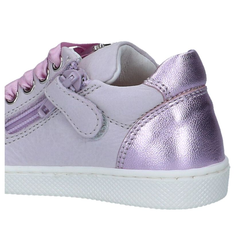 STONES and BONES Chaussures pour bébé  en Violet clair en cuir (240717)