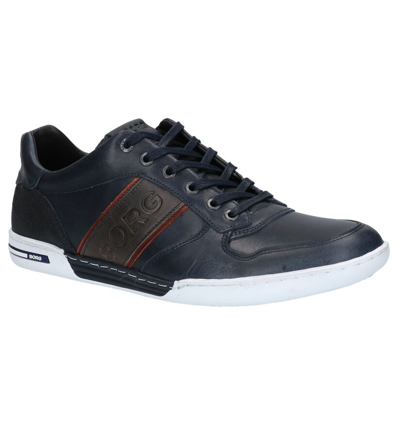 Björn Borg Chaussures basses en Bleu foncé en cuir (254794)