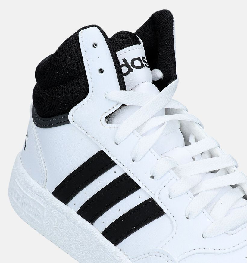 adidas Hoops 3.0 Mid Baskets en Blanc pour femmes (329411)