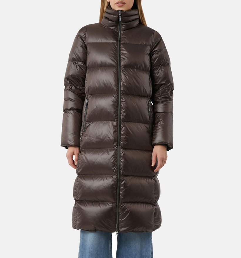 comma Manteau long en Marron pour femmes (364452)