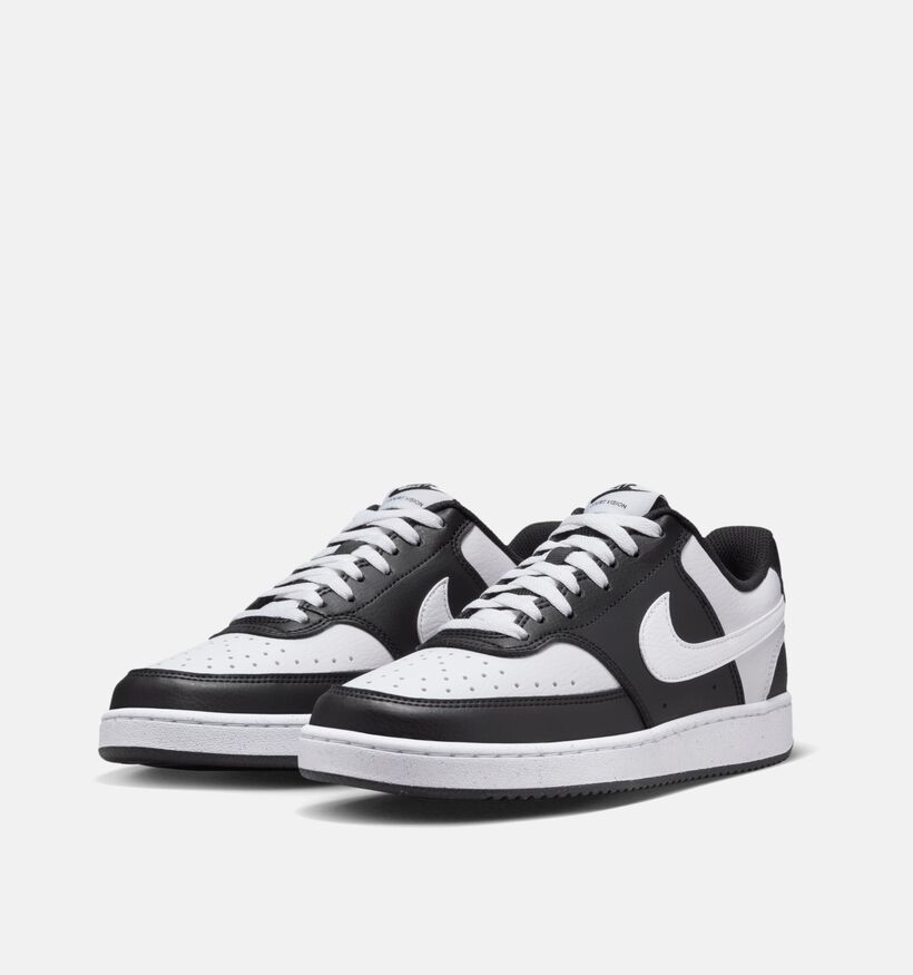 Nike Court Vision Low Next Nature Zwarte Sneakers voor dames (350449)