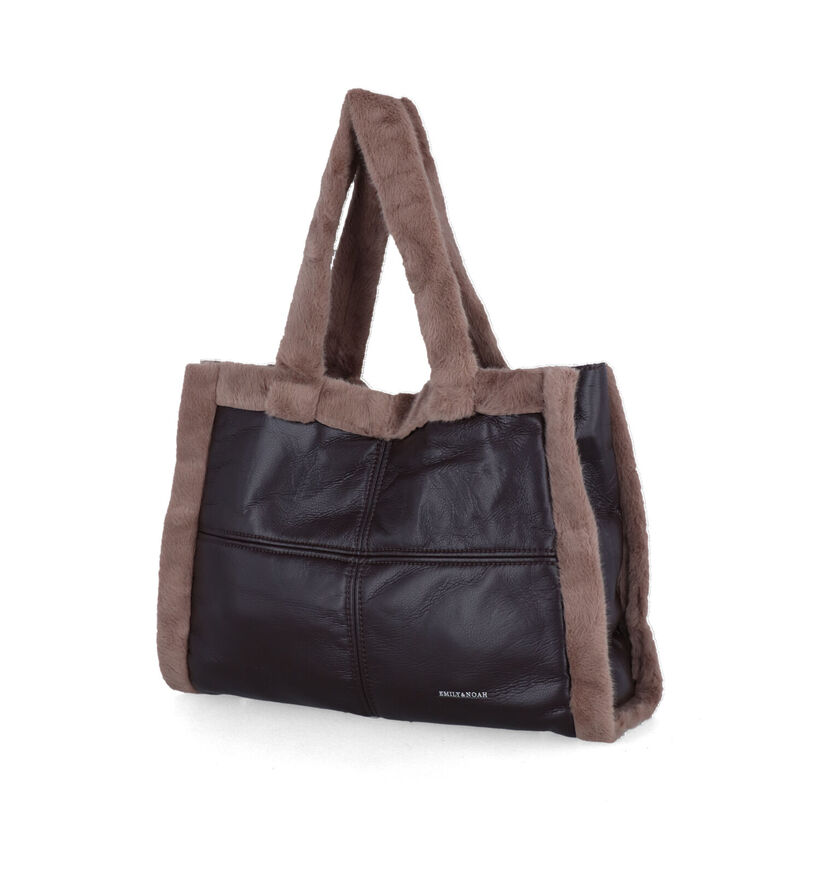 Emily & Noah Ivana Bruine Shopper Tas voor dames (314769)