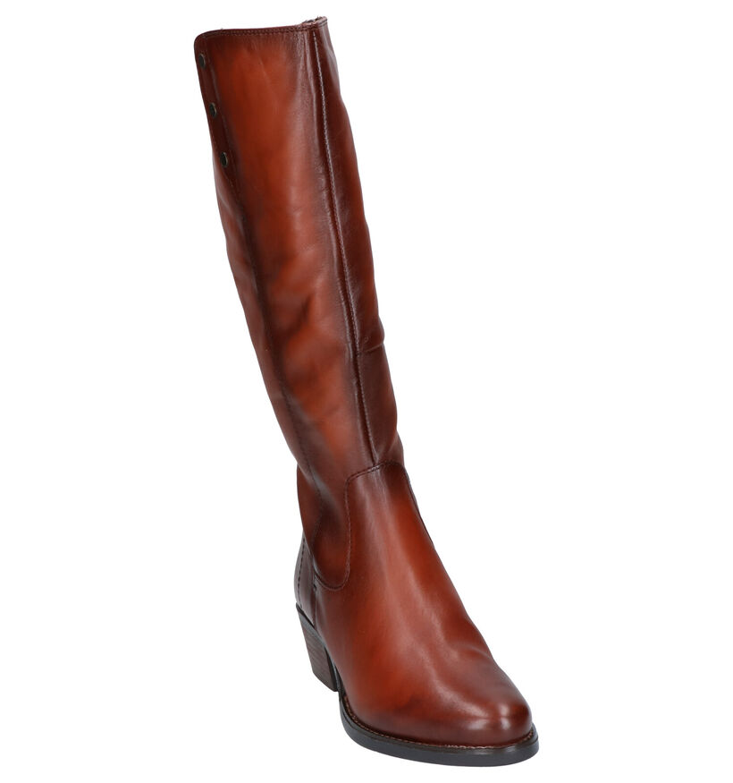 Jana Bottes en Cognac en cuir (257424)