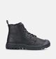 Palladium Pampa Zwarte Boots met Veter en Rits voor heren (378425)