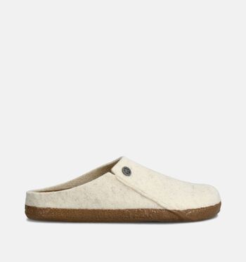 Pantoufles beige