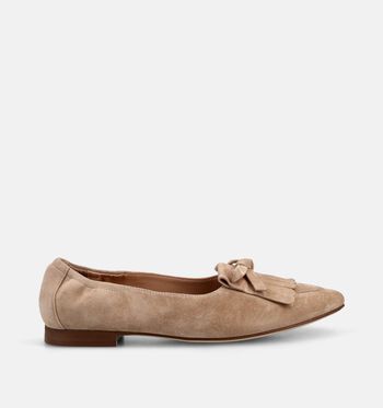 Regarde le Ciel Chaussures plates Beige