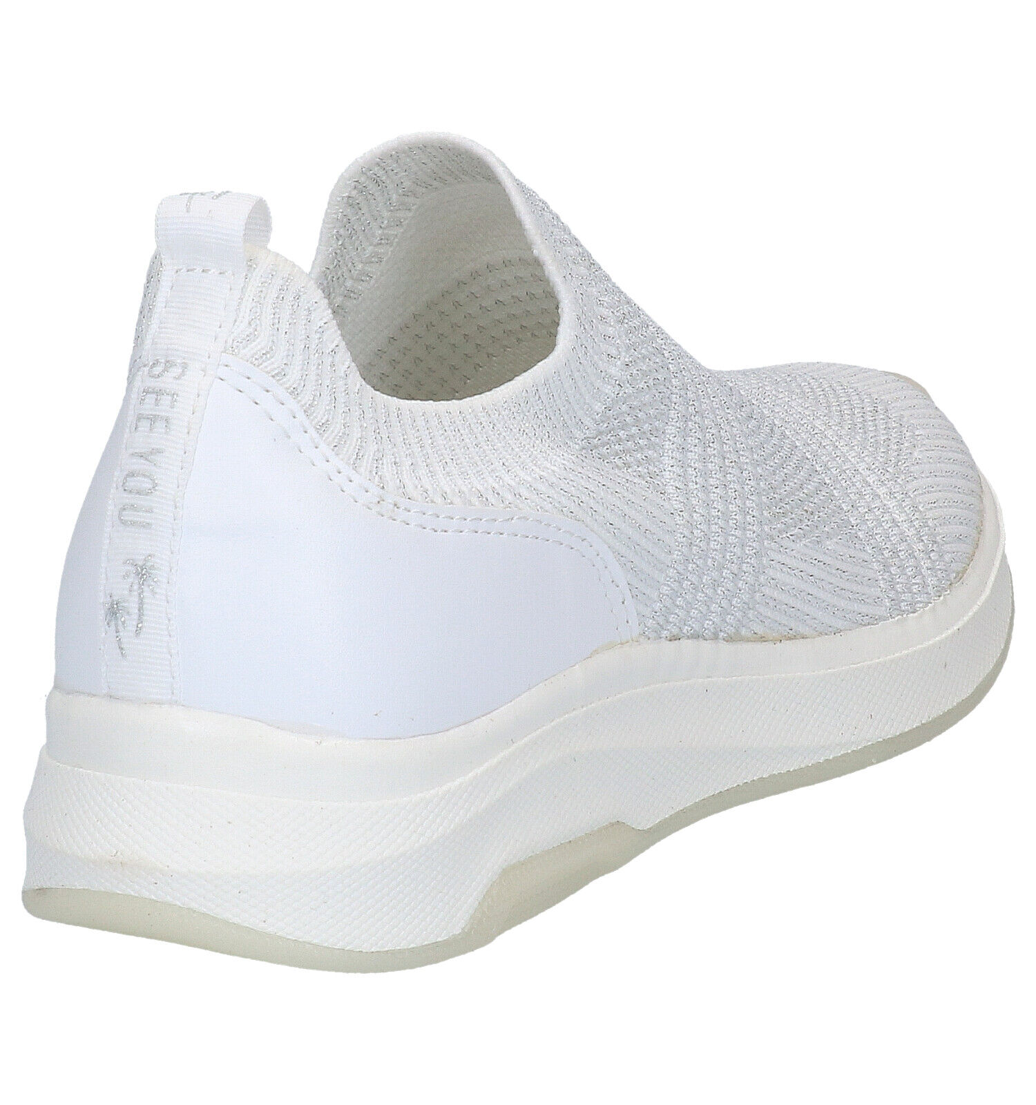 Dazzle Witte Slip on Sneakers Dames Sneakers Online op TORFS.BE