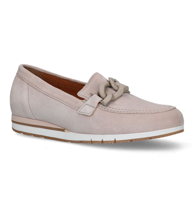 Gabor OptiFit Loafers en Beige pour femmes (323241) - pour semelles orthopédiques