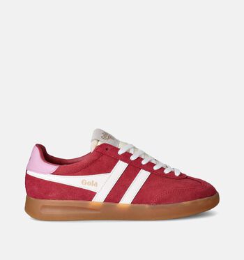 Gola Low Baskets Deep Red/Off White/Candy/Gum/Emerald/Off White/Terracotta/Gum