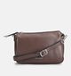 Mac Alyster Donkerbruine Crossbodytas voor dames (381244)
