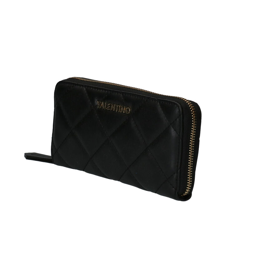 Valentino Handbags Ocarina Porte-monnaie Zippé en Noir pour femmes (333501)