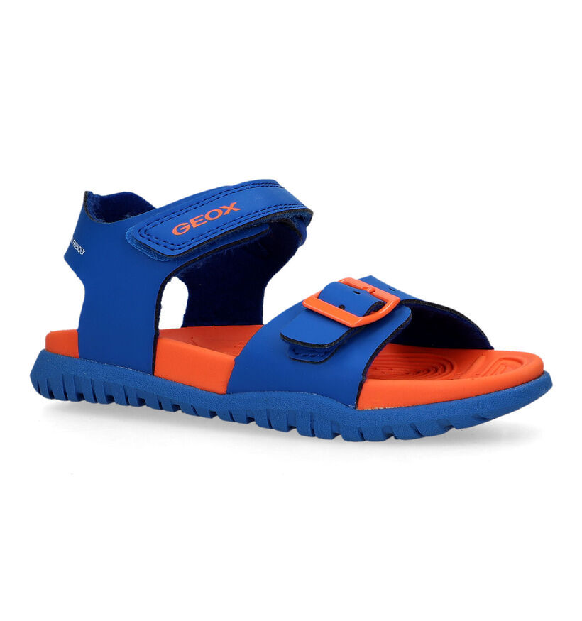 Geox Fusbetto Blauwe Sandalen voor jongens (321561)