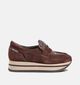 Softwaves Chaussures sans lacets en Brun pour femmes (364902) - pour semelles orthopédiques