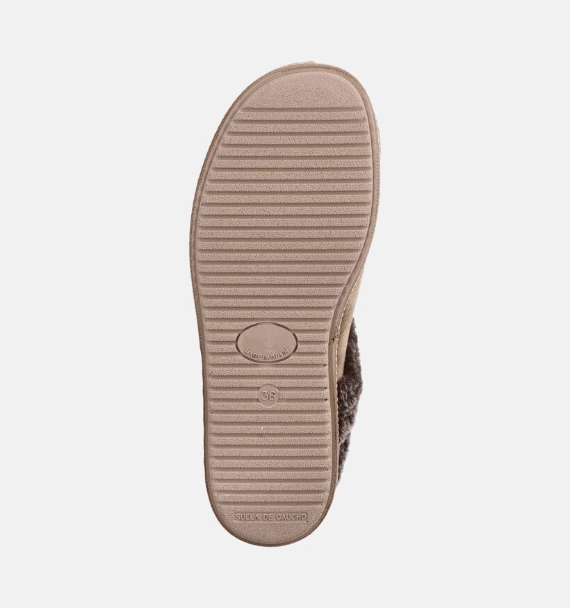 Hush Puppies Coast Donkerbeige Gesloten Pantoffels voor dames (377683)
