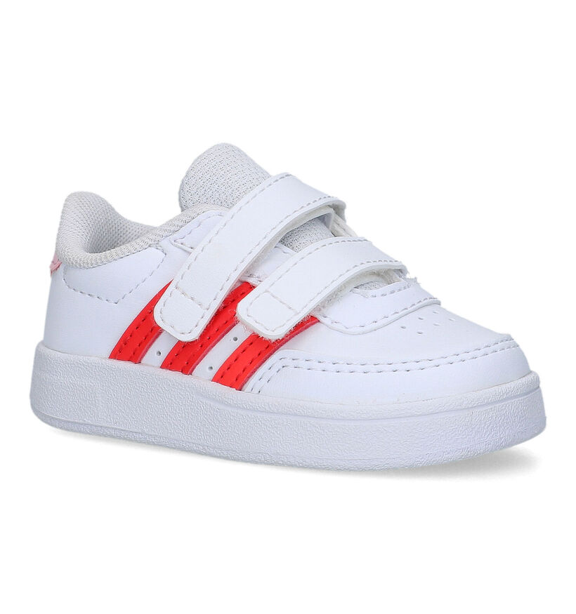 adidas Breaknet 2.0 CF Witte Sneakers voor meisjes (324676) - geschikt voor steunzolen