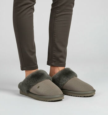 Warmbat Pantoufles Noir/Cognac/Taupe/Rose/Vert