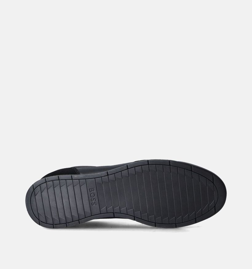 BOSS Titanium Zwarte Veterschoenen voor heren (349956) - geschikt voor steunzolen