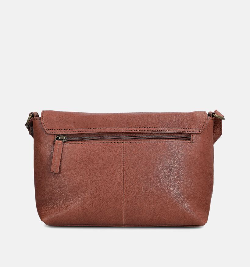 Burkely Sac porté croisé en Noir Burkely Sac porté croisé en Cognac pour femmes (371913)