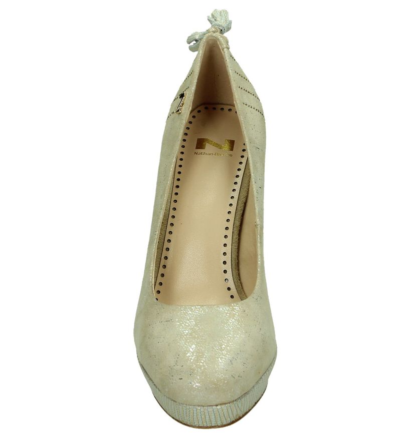 Gouden Pump Nathan-Baume met Flosjes, , pdp