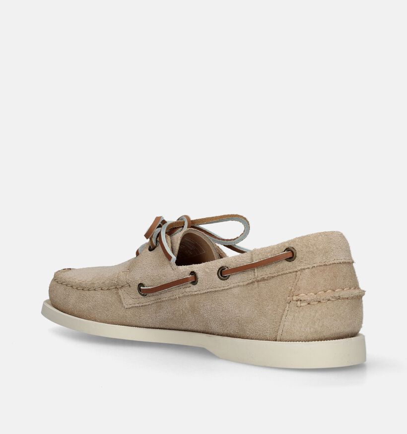 Sebago Dockside Portland Flesh Out Chaussures bateau en Bleu pour hommes (336841)