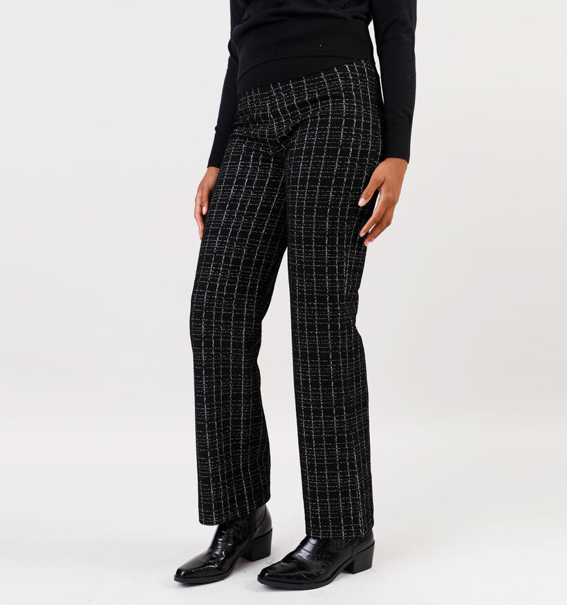 comma Zwarte Geklede broek voor dames (348447)