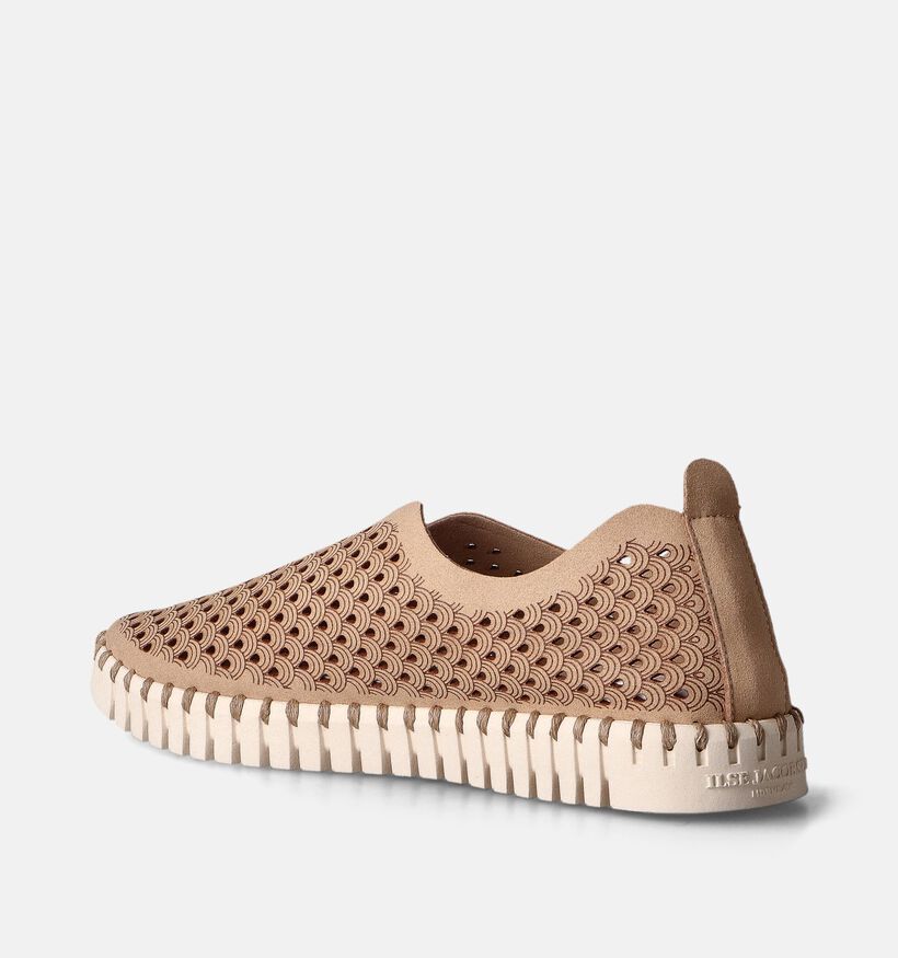 Ilse Jacobsen Tulip Chaussures à enfiler en Beige pour femmes (355836) - pour semelles orthopédiques