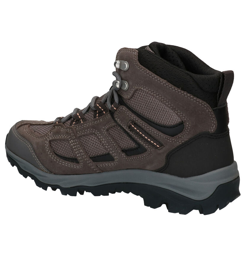 Jack Wolfskin Vojo 3 Texapore Grijze Wandelschoenen voor dames (302171) - geschikt voor steunzolen