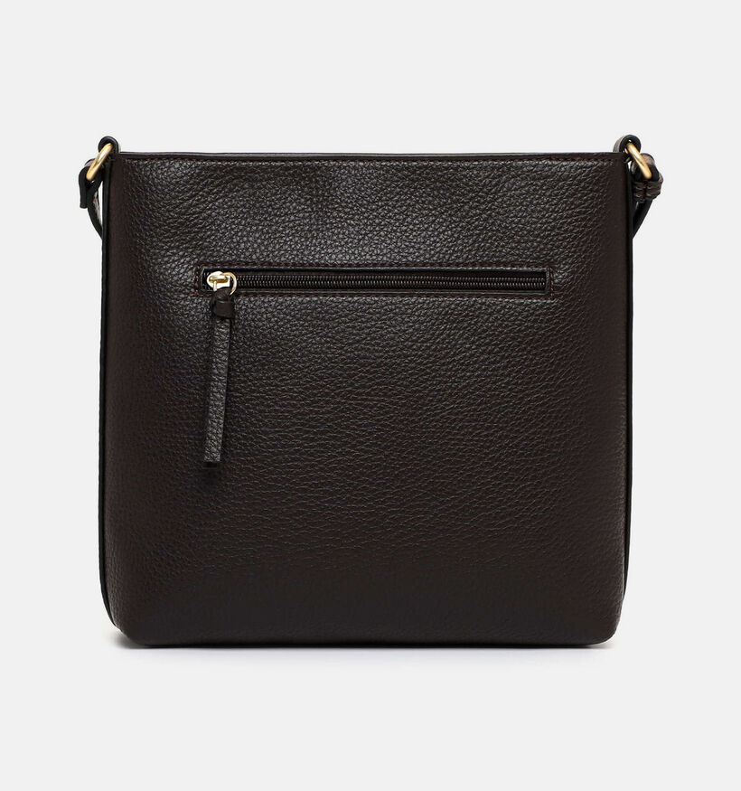 Tamaris Maischa Donkerbruine Crossbodytas voor dames (378727)