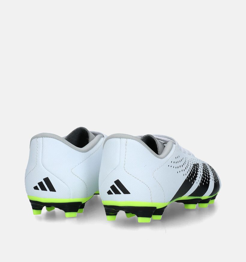 adidas Predator Accuracy.4 Witte Voetbalschoenen voor jongens, meisjes (328386)