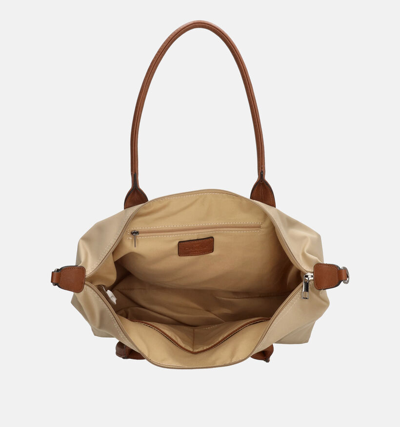 Charm London Buckingham Beige/Cognac Shoppertas voor dames (374393)