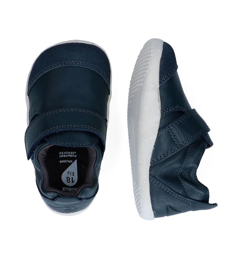 Bobux Marvel Chaussons pour bébé en Bleu pour filles, garçons (330697)