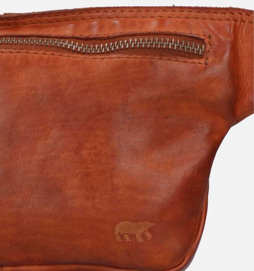 Bear Design Sac banane en Cognac pour femmes (342792)