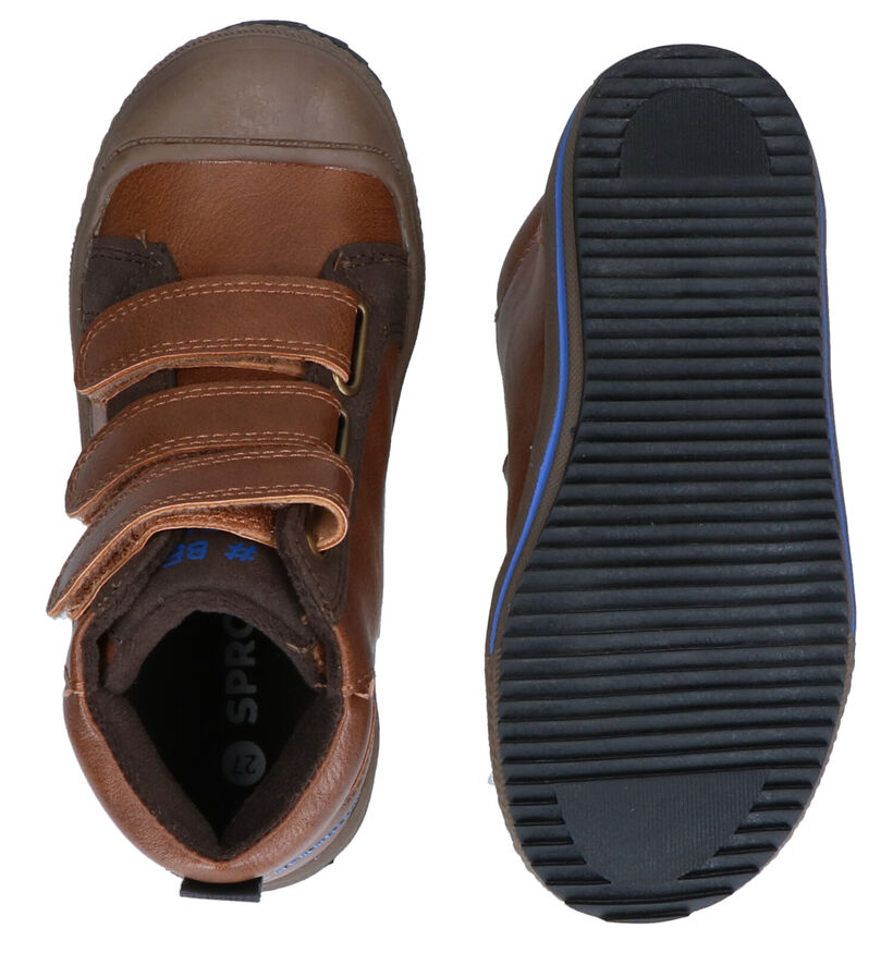 Sprox Chaussures hautes en Cognac en simili cuir (291372)